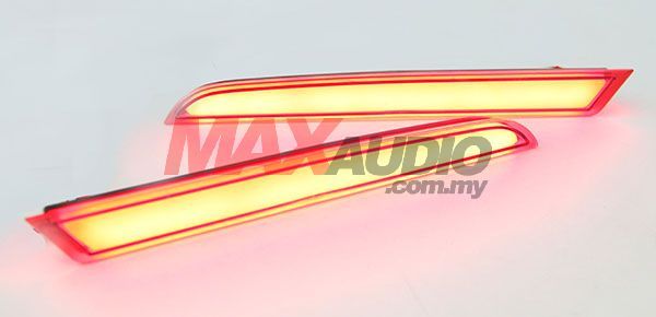 Buy PERODUA AXIA / MYVI HIGH QUALITY Red Lens Rear Bumper 